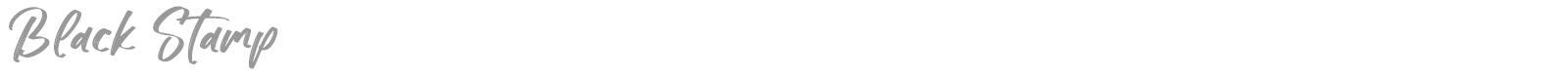 Black Stamp font preview